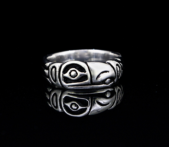 "Raven and Sun" SS Ring - Jeff Mckenzie | PNW Fine Handmade Jewelry